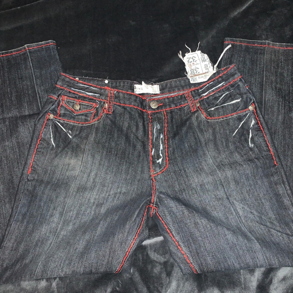 "Raw Blue" Jeans